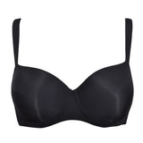 Reggiseno con coppe imbottite e ferretto - NERO - 2552