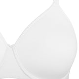 Reggiseno con coppe spacer, ferretto e regolatore supplementare - BIANCO - 2556