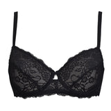 Reggiseno francese con ferretto - NERO - 2672