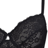 Reggiseno francese con ferretto - NERO - 2672