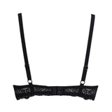 Reggiseno con coppe graduate senza ferretto - NERO - 2676