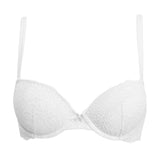 Push-up con coppe graduate e ferretto - BIANCO - 2680