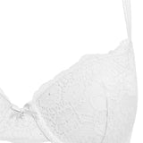 Reggiseno con coppe imbottite e ferretto - BIANCO - 2684