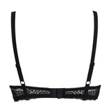 Reggiseno con coppe imbottite e ferretto - NERO - 2684