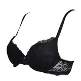 Reggiseno con coppe imbottite e ferretto - NERO - 2684