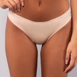 Slip taglio laser in cotone e pizzo - SKIN - 5115