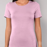 Maglia Manica Corta Girocollo in Modal - MALVA - 6010