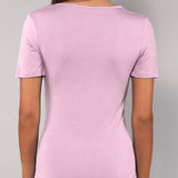 Maglia Manica Corta Girocollo in Modal - MALVA - 6010
