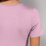 Maglia Manica Corta Girocollo in Modal - MALVA - 6010