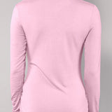 Dolcevita Manica Lunga Collo Alto in Modal - MALVA - 6020