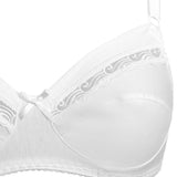 Reggiseno in cotone senza imbottitura e senza ferretto - BIANCO - 90