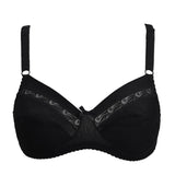 Reggiseno in cotone senza imbottitura e senza ferretto - NERO - 90