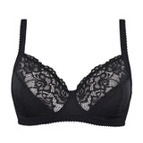 Reggiseno francese foderato in cotone senza ferretto - NERO - 940