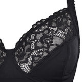 Reggiseno francese foderato in cotone senza ferretto - NERO - 940