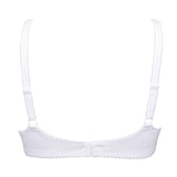 Reggiseno francese, foderato in cotone, con ferretto - BIANCO - 942