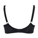 Reggiseno francese, foderato in cotone, senza ferretto - NERO - 960