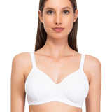 Reggiseno francese, foderato in cotone, con ferretto - BIANCO - 962