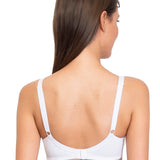 Reggiseno francese, foderato in cotone, con ferretto - BIANCO - 962