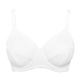 Reggiseno francese, foderato in cotone, con ferretto - BIANCO - 962