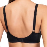 Reggiseno francese, foderato in cotone, con ferretto - NERO - 962