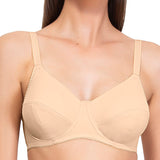 Reggiseno francese, foderato in cotone, con ferretto - SKIN - 962