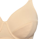 Reggiseno francese, foderato in cotone, con ferretto - SKIN - 962