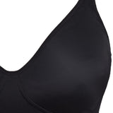 Reggiseno foderato in cotone e rinforzato internamente - NERO - 964