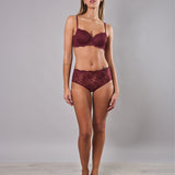Reggiseno imbottito con ferretto in pizzo - MELOGRANO - 8032