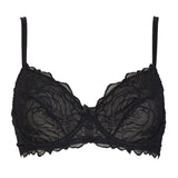 Reggiseno francese con ferretto - NERO - 7620