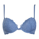 Push-up con coppe graduate e ferretto - DENIM - 7624