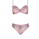 Reggiseno francese con ferretto e slip - MALVA - 76405