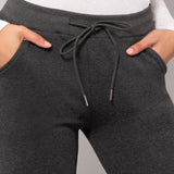 Leggings sportivo con interno in pile - GRIGIO MELANGE - 4 - GRIGIO MELANGE - LG01