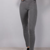 Leggings Jeans - DARK GREY - 4 - DARK GREY - LG02