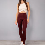 Leggings tecnico - BORDEAUX - 4 - BORDEAUX - LG13