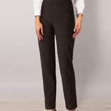 Leggings gessato - MOKA - 4 - MOKA - LG18