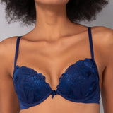 Push-up con coppe graduate e ferretto - BLU - 7834