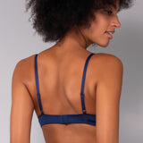 Push-up con coppe graduate e ferretto - BLU - 7834