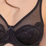 Reggiseno francese con ferretto - NERO - 7850