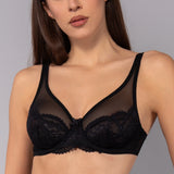 Reggiseno francese con ferretto - NERO - 7850