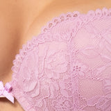 Push-up con coppe graduate e ferretto - ROSA - 7854