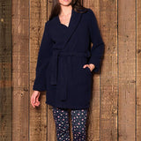 Vestaglia sciallata L. 95 - BLUE - 7 - BLUE - BE72