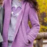 Giacca zip L. 80 - LILLA - 7 - LILLA - BE84