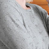 Pigiama serafino - GRIGIO MELANGE - 7 - GRIGIO MELANGE - CE15