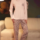 Pigiama serafino - ROSA - 7 - ROSA - FA15