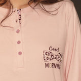 Pigiama serafino - ROSA - 7 - ROSA - FA15