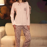 Pigiama serafino - ROSA - 7 - ROSA - FA15