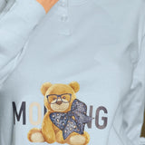 Camicia da notte serafino L 90 - SKY - 7 - SKY - FA26