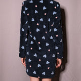 Vestaglia zip L. 95 - BLUE - 7 - BLUE - GA71