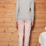 Pigiama serafino - ROSA - 7 - ROSA - OR16