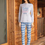 Pigiama serafino - BLUE - 7 - BLUE - OS16